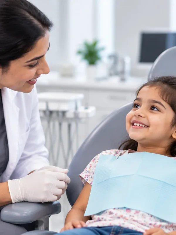 Kleem Dental Universe dental clinic interior, Gajularamaram