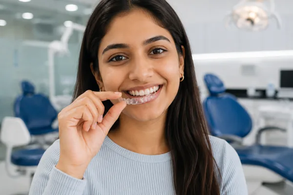 Patient at Kleem Dental Universe, Gajularamaram