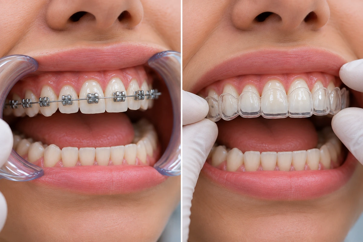 Braces at Kleem Dental Universe, Gajularamaram