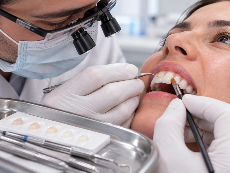 Composite Bonding at Kleem Dental Universe, Gajularamaram