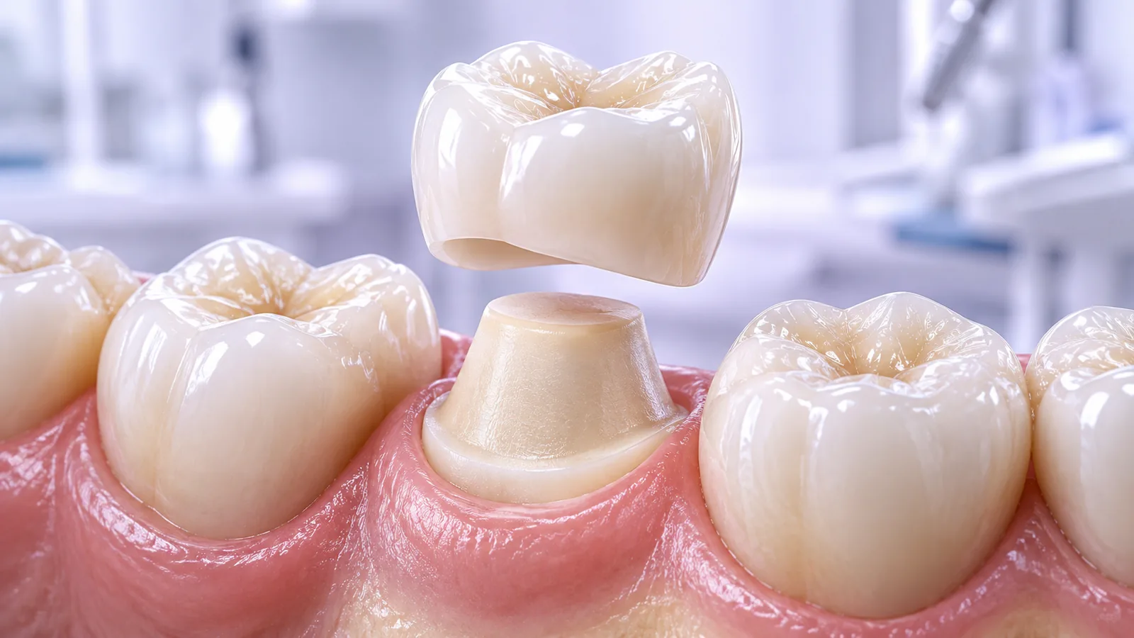Dental Crowns & Caps at Kleem Dental Universe, Gajularamaram