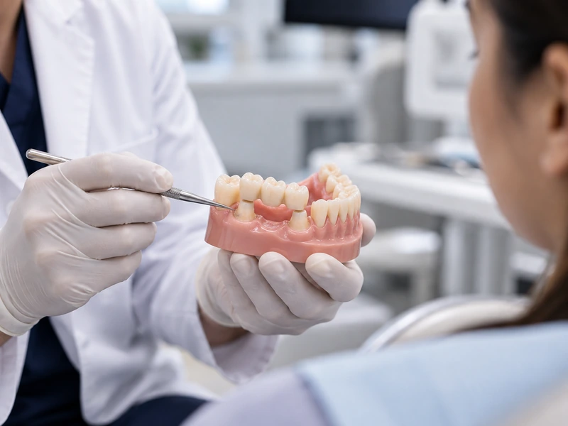 Dental Bridges at Kleem Dental Universe, Gajularamaram