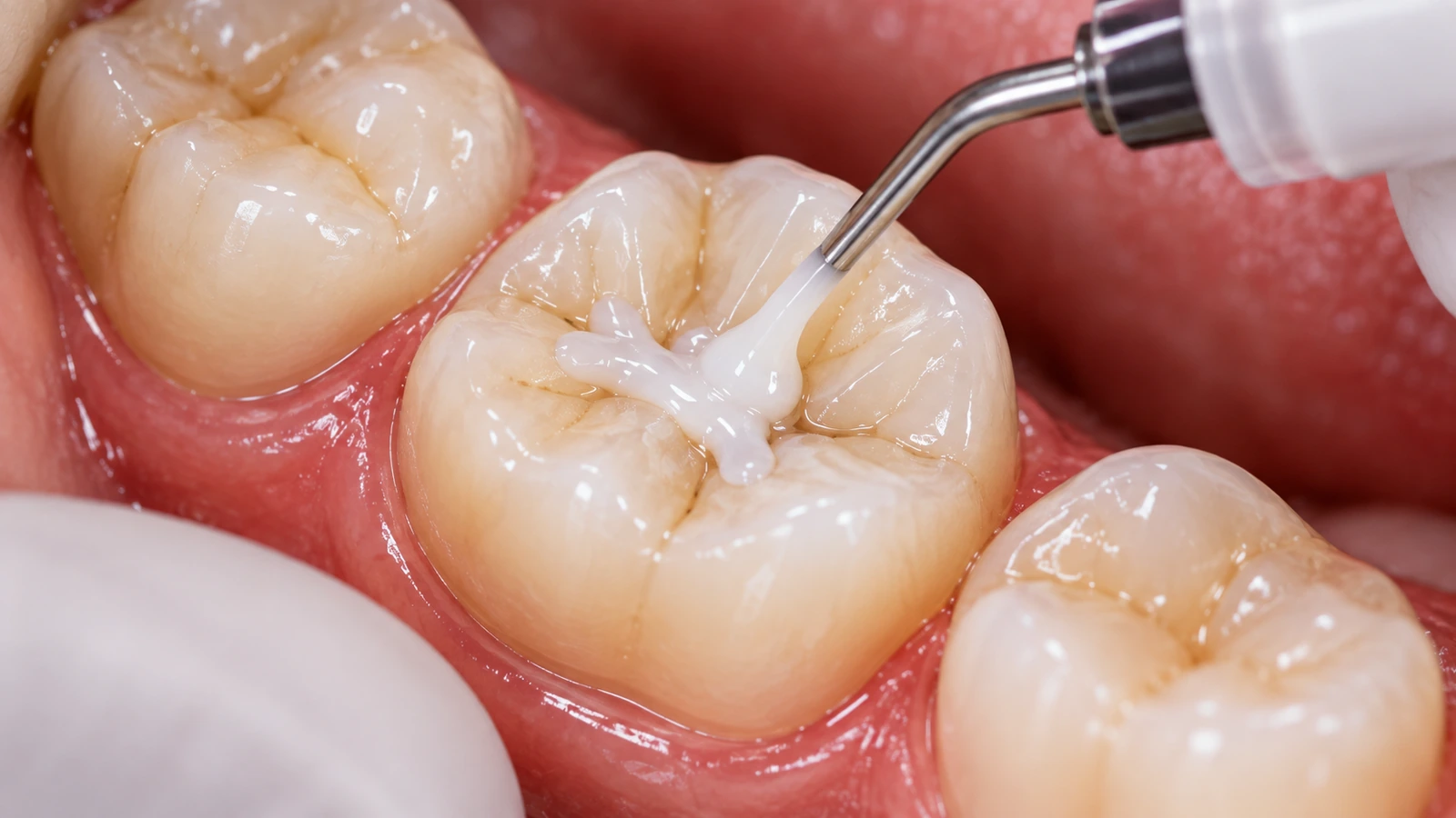 Fluoride & Sealants at Kleem Dental Universe, Gajularamaram
