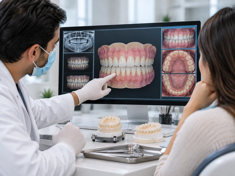 Full Mouth Rehabilitation at Kleem Dental Universe, Gajularamaram