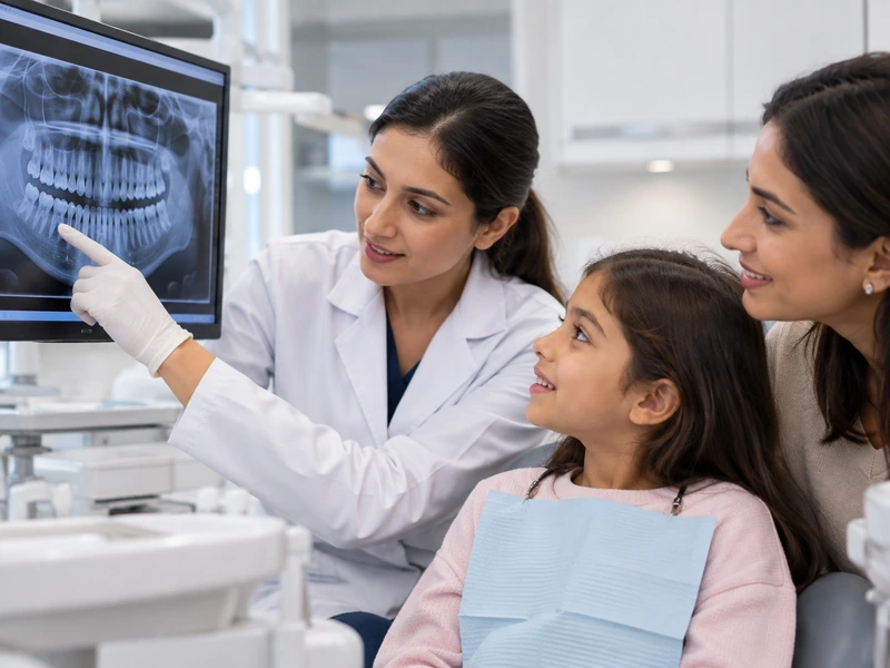 Kids Braces & Early Treatment at Kleem Dental Universe, Gajularamaram