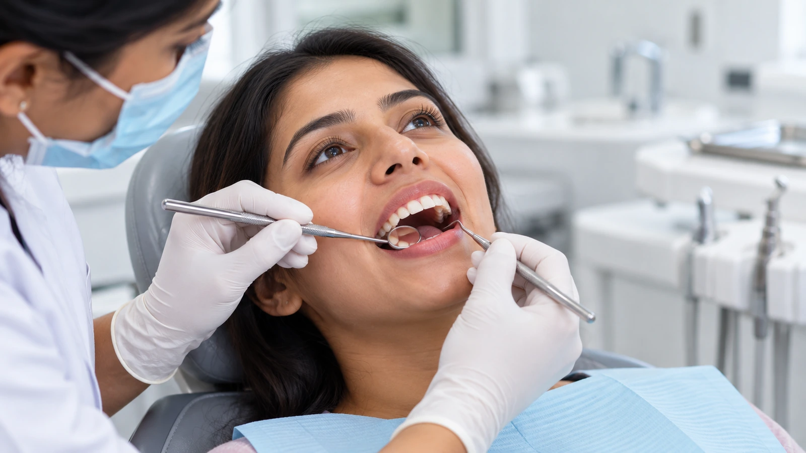 Routine Check-up & X-ray at Kleem Dental Universe, Gajularamaram