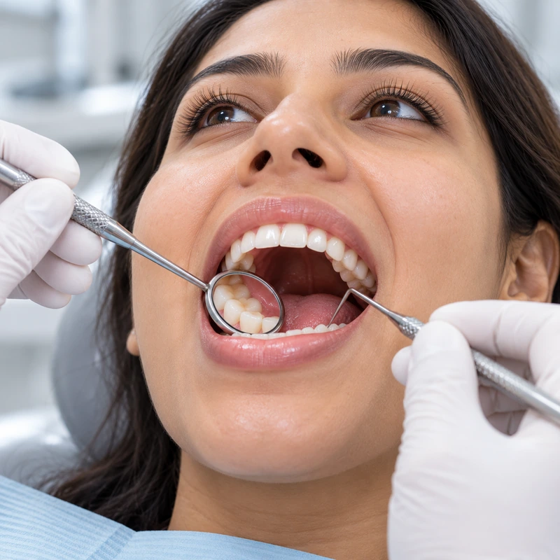 Routine Check-up & X-ray at Kleem Dental Universe, Gajularamaram