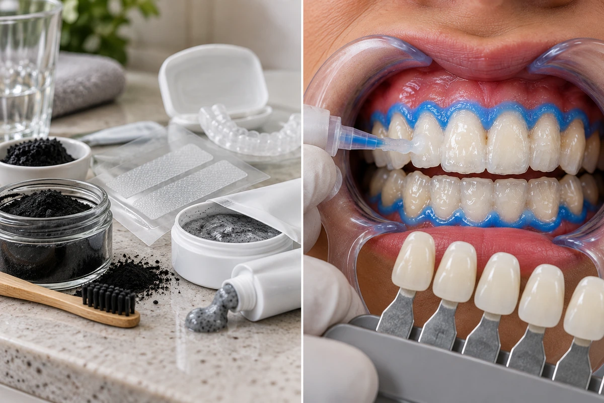 Teeth Whitening at Kleem Dental Universe, Gajularamaram