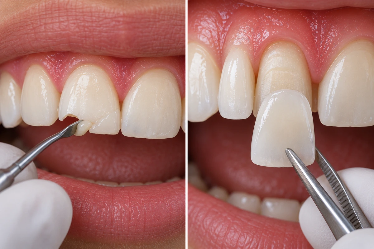Veneers & Laminates at Kleem Dental Universe, Gajularamaram