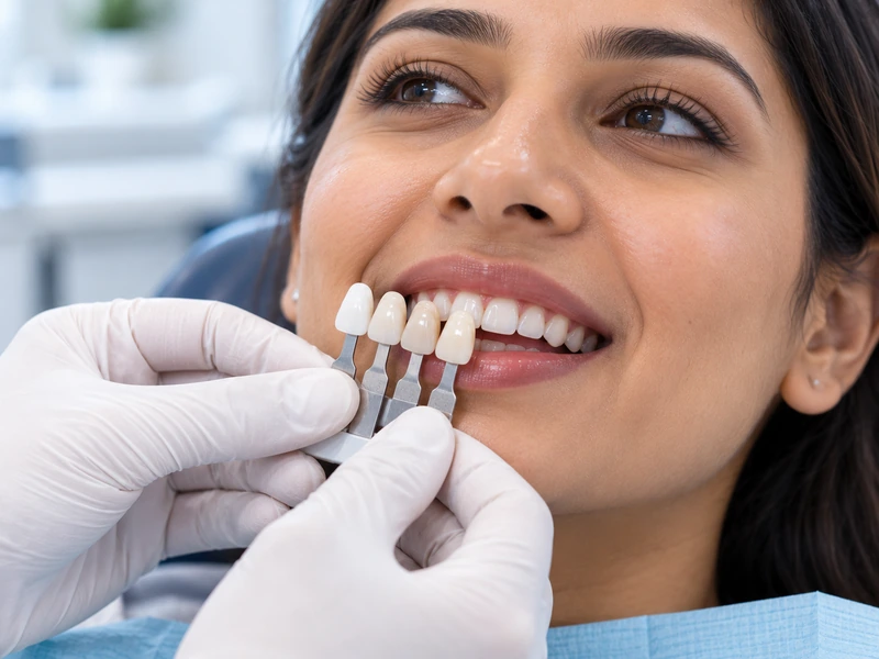Veneers & Laminates at Kleem Dental Universe, Gajularamaram
